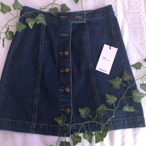 Denim skirt